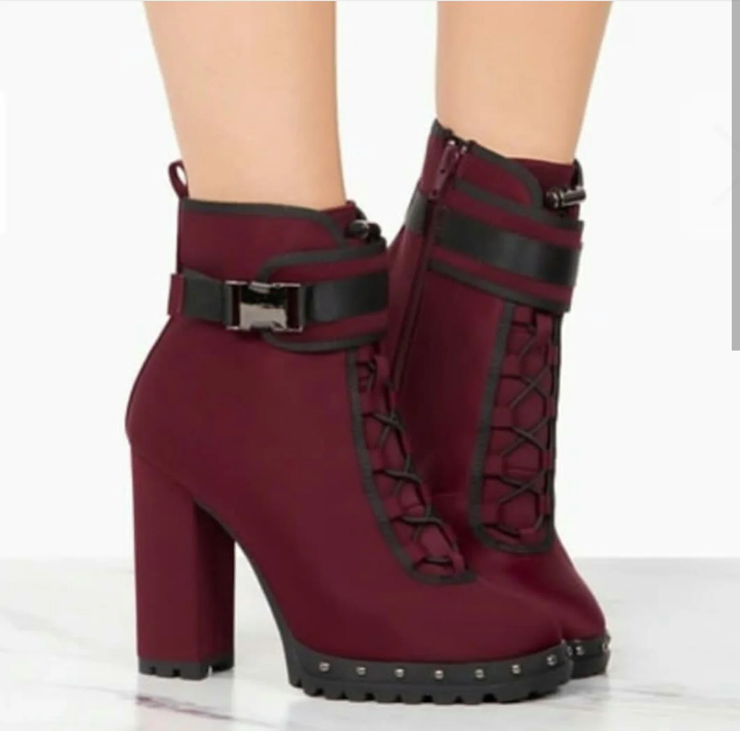 STYLISH18 - BURGUNDY - Image 7